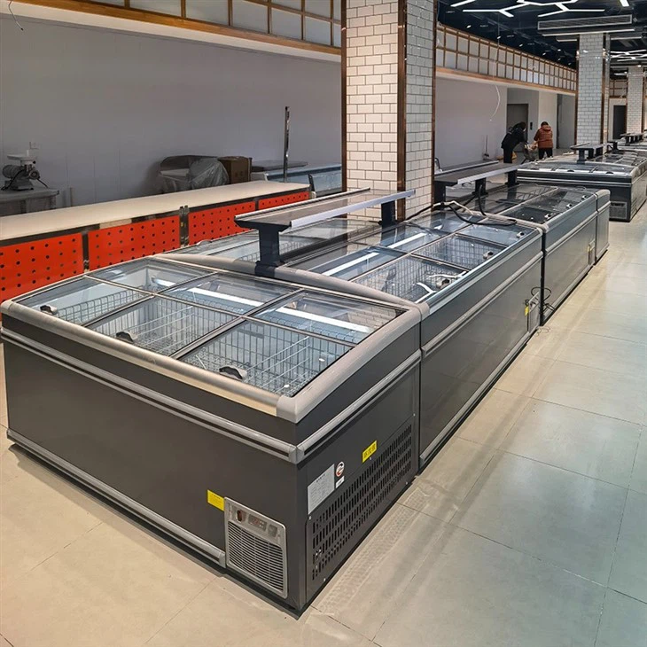 Hypermarket Island Freezer