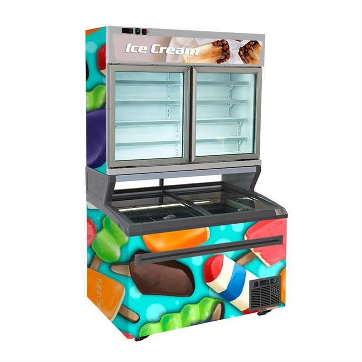 Supermarket Beverage Food Freezer